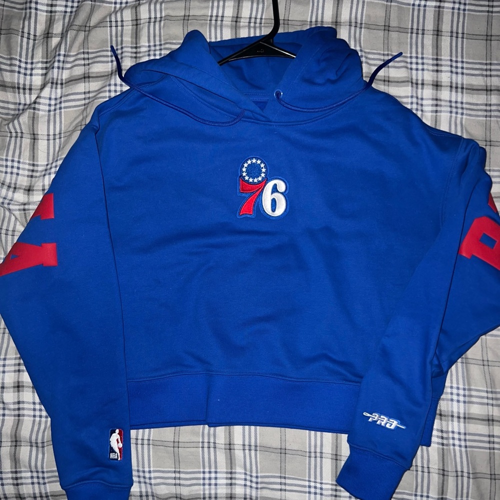 Blue Philadelphia 76ers Women's Hoodie